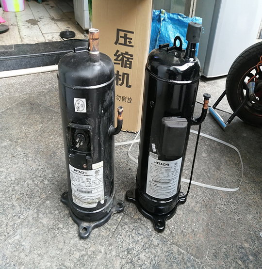 七里河中央空调压缩机的更换维修